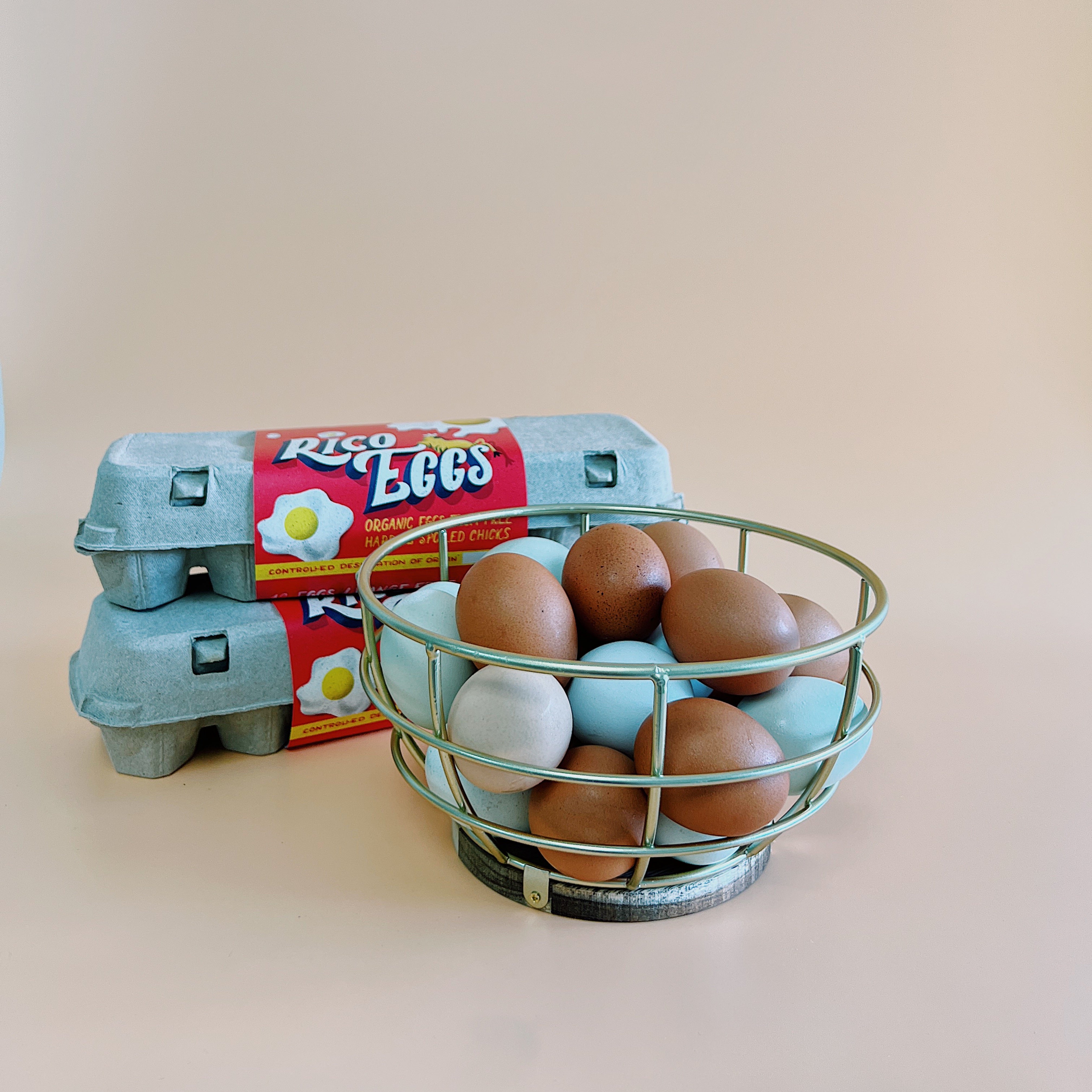 Pasture-Raised Organic Chicken Eggs