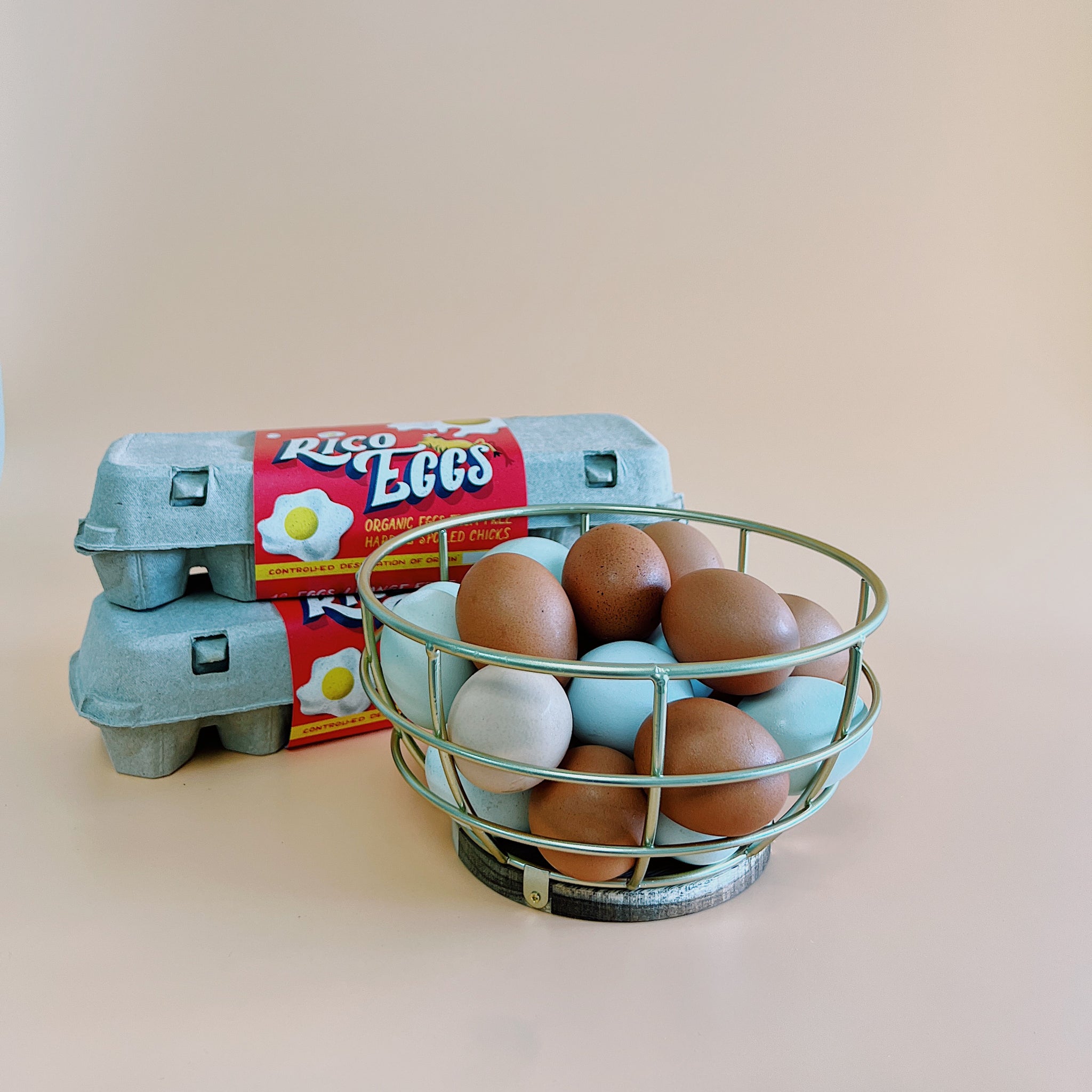 Pasture-Raised Organic Chicken Eggs