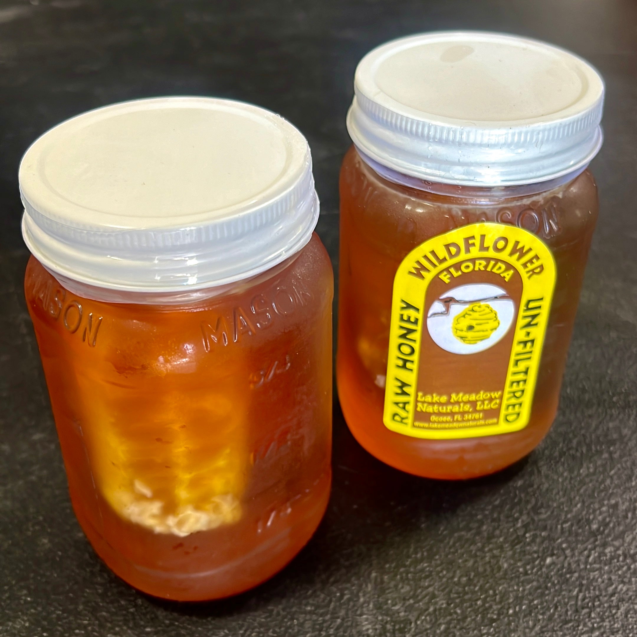 Comb Raw Wild Flower Honey 22Oz
