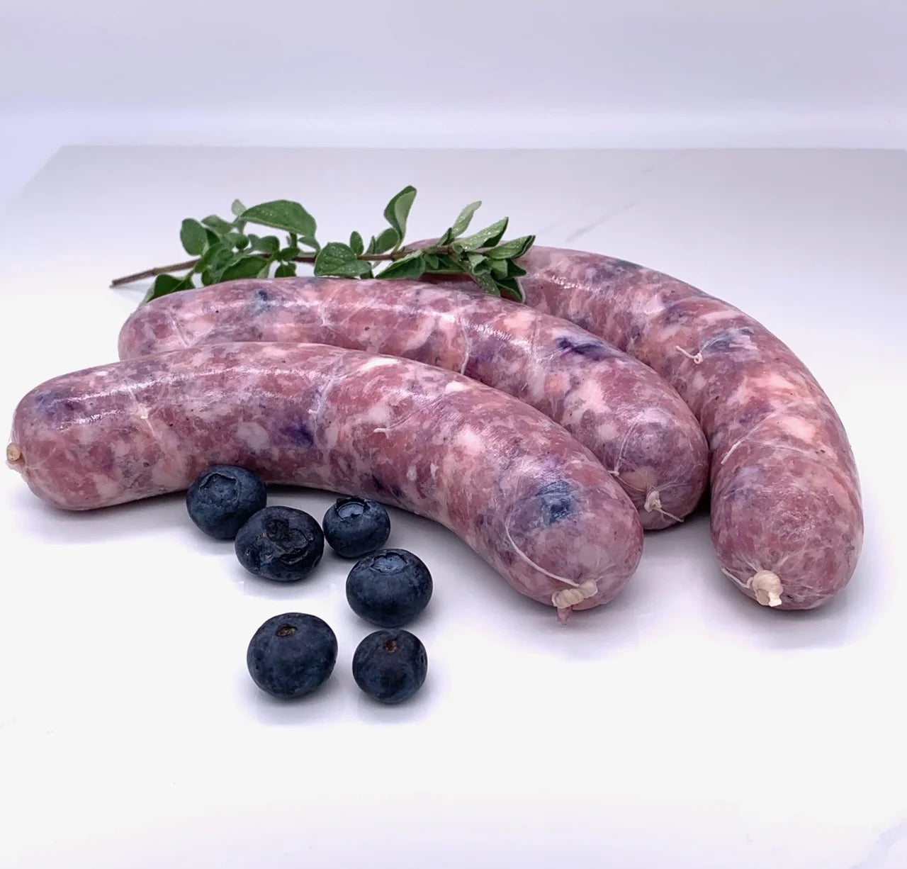 Raw Maple Blueberry Sausage Links