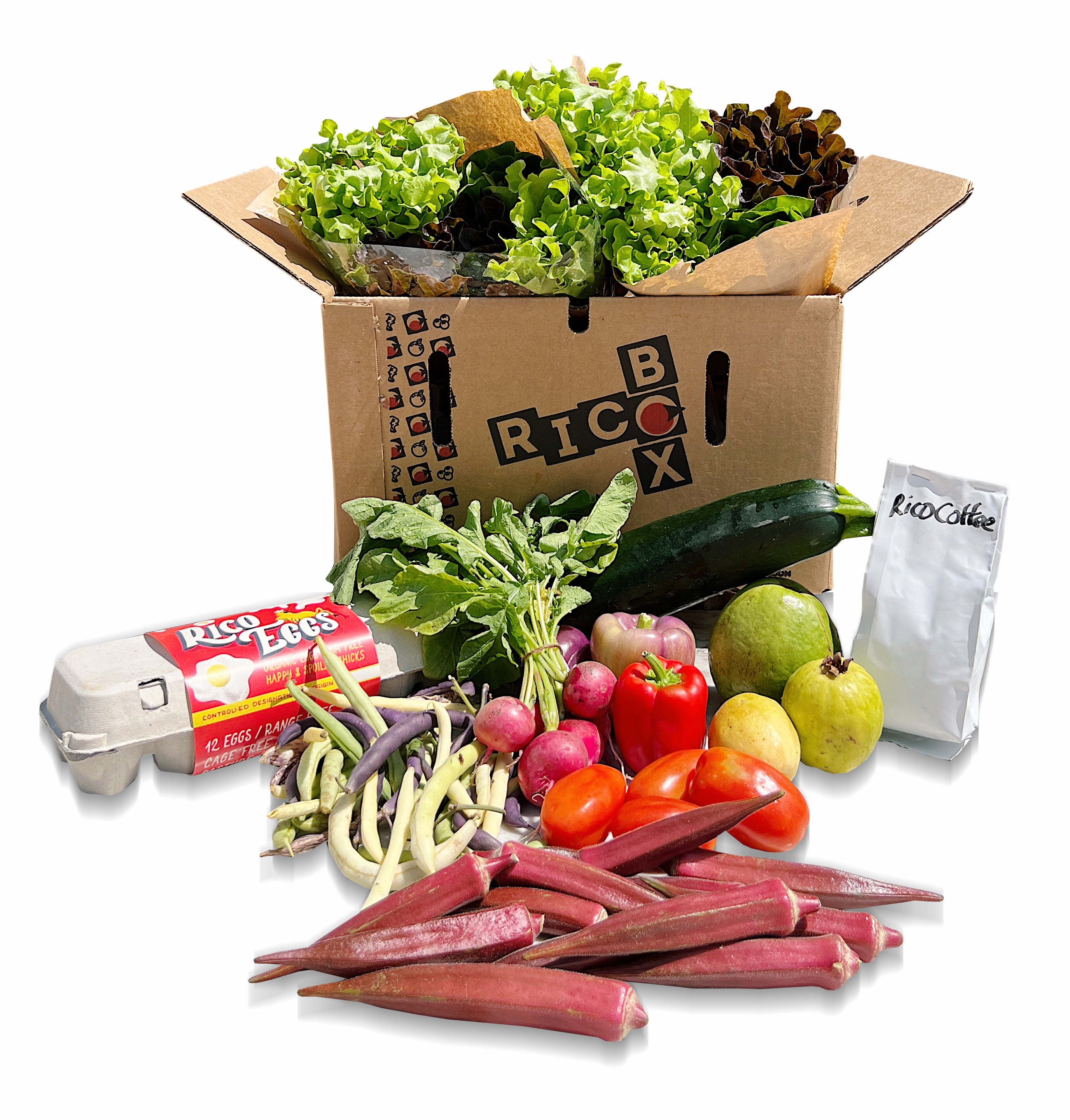 Medium Produce Box (includes coffee bag!)