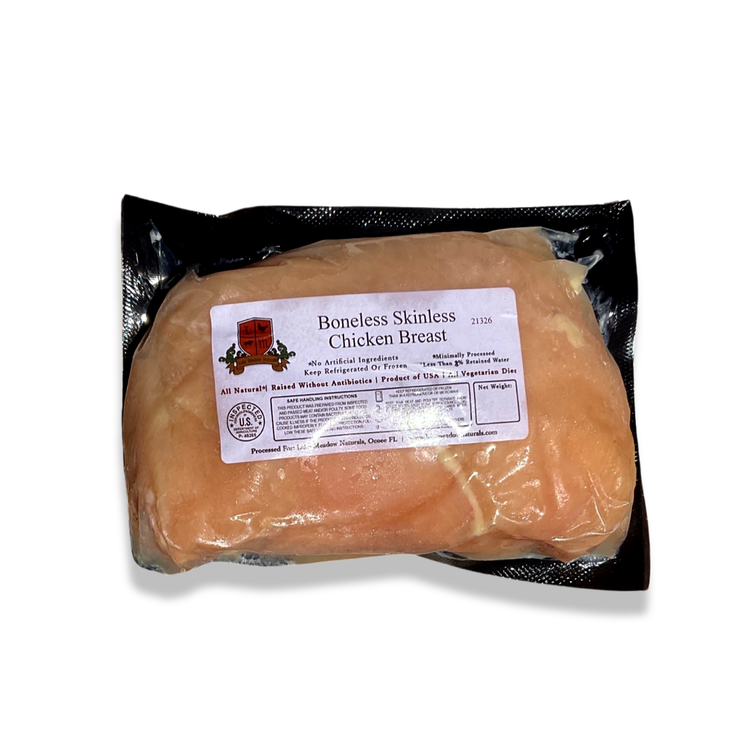 Boneless Skinless Chicken breast 1-1.5lbs