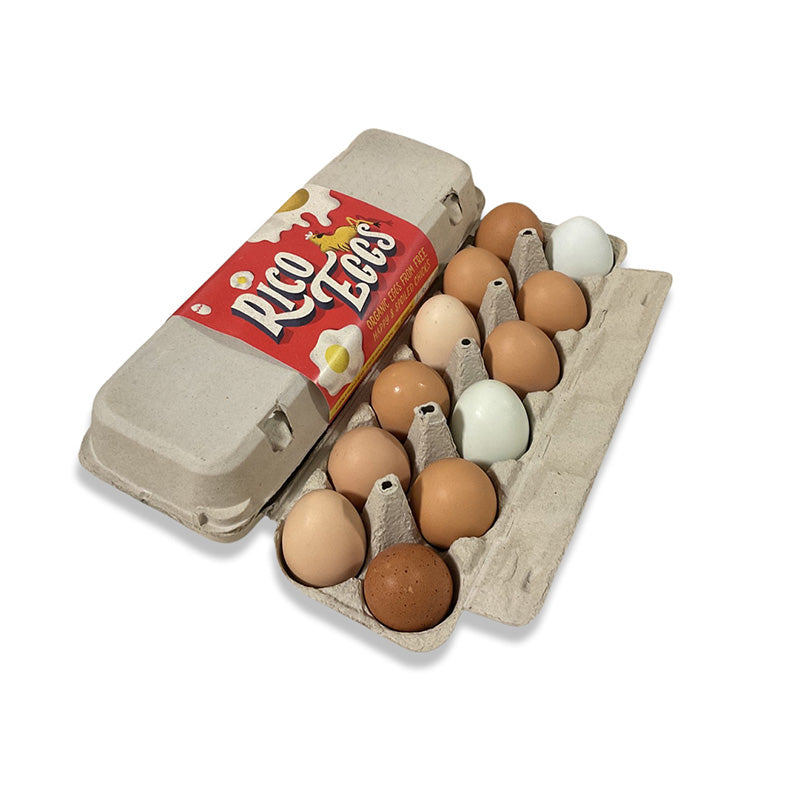 Pasture-Raised Organic Chicken Eggs